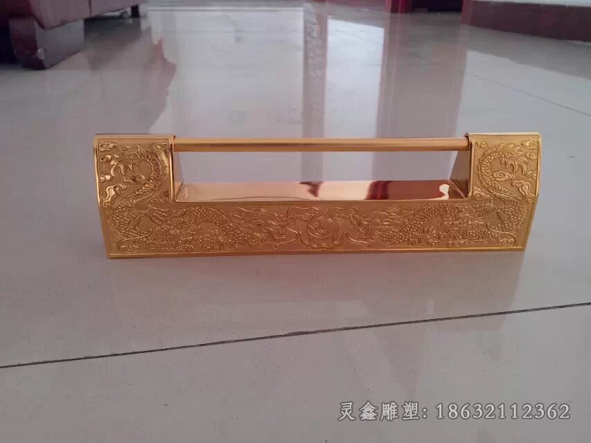 古代铜锁景观标志铜雕