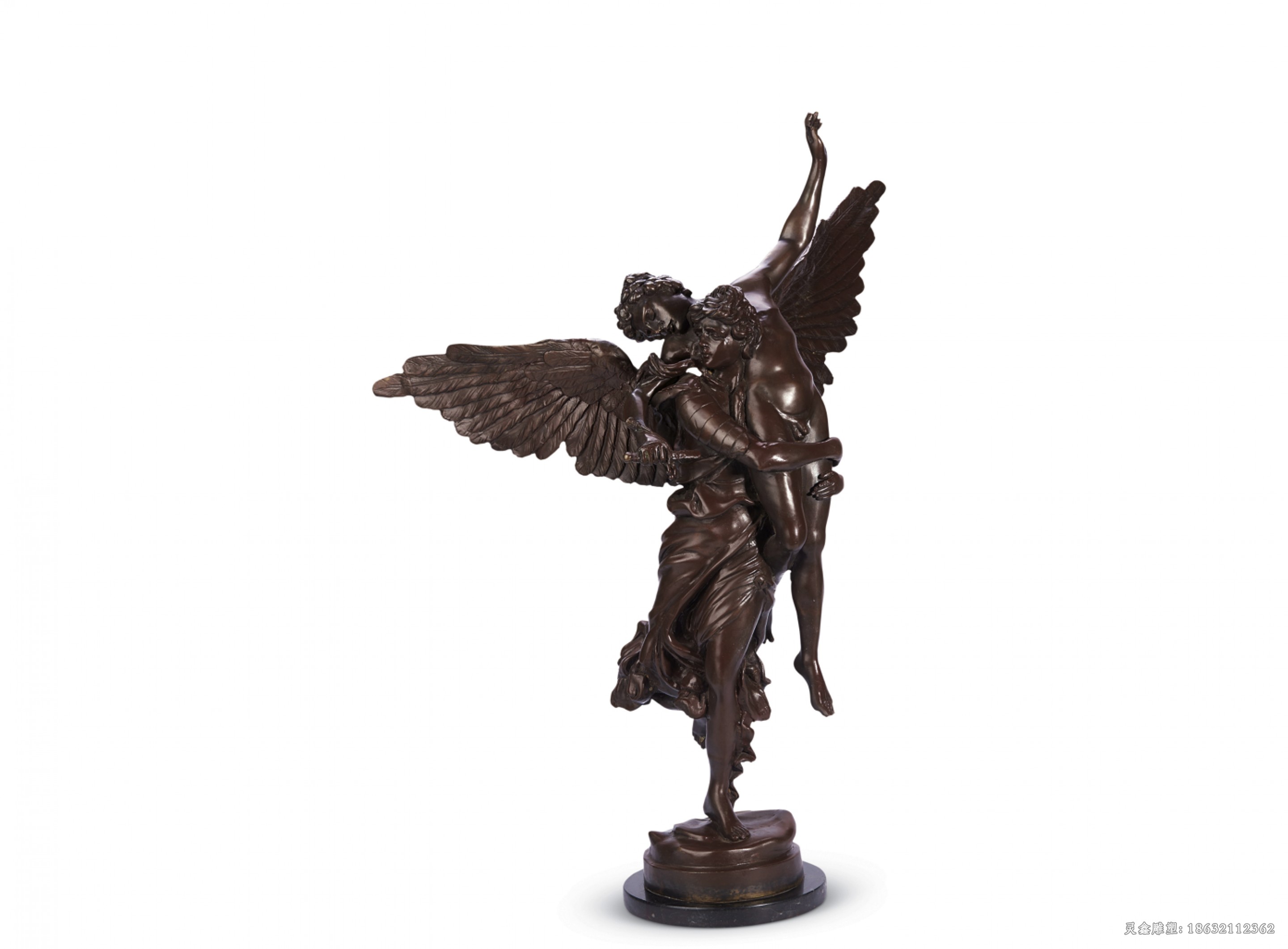 天使人物景观铜雕